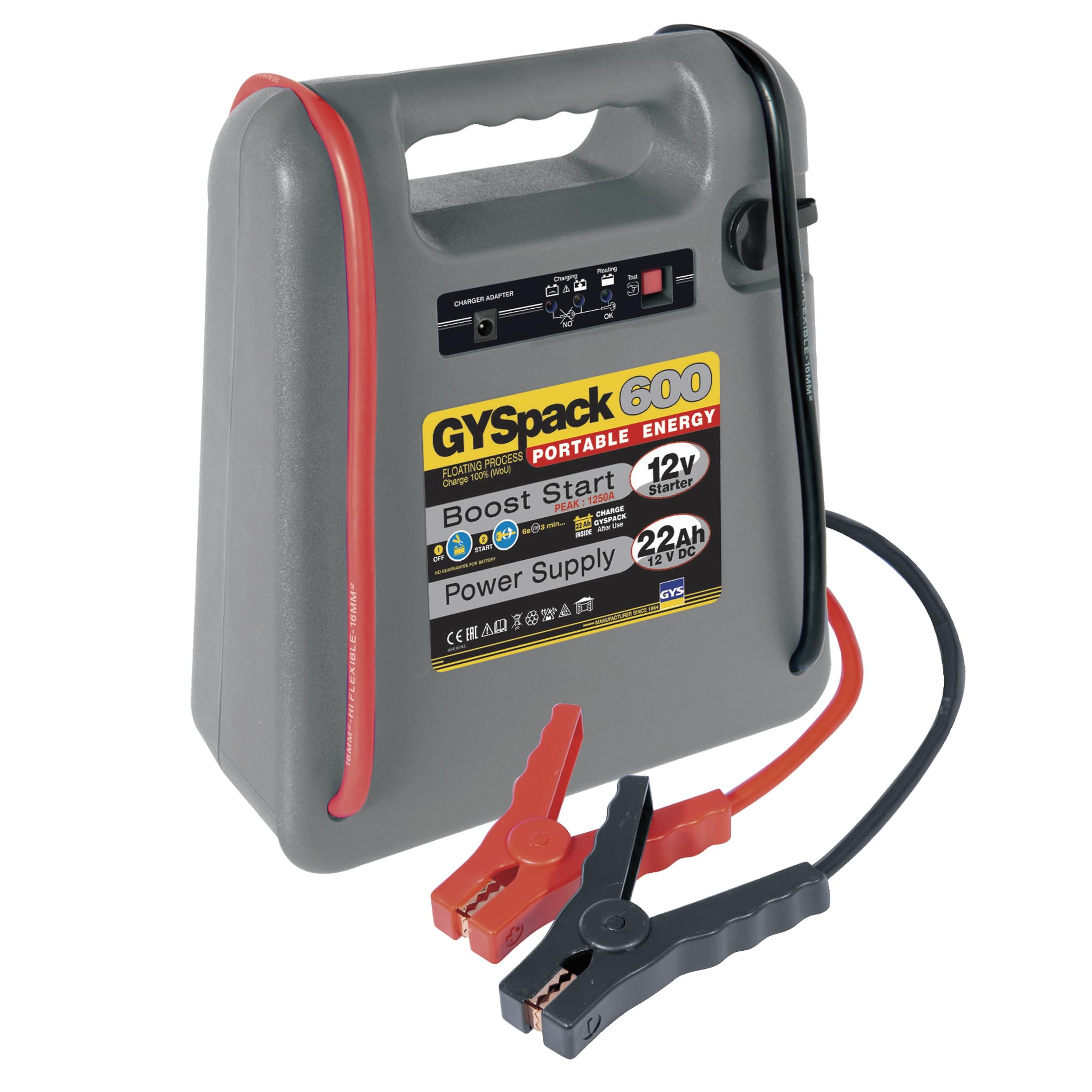 GYS 027336 Batería aparato auxiliar de arranque para Automóviles de turismo para Moto para SUVs para furgonetas camper