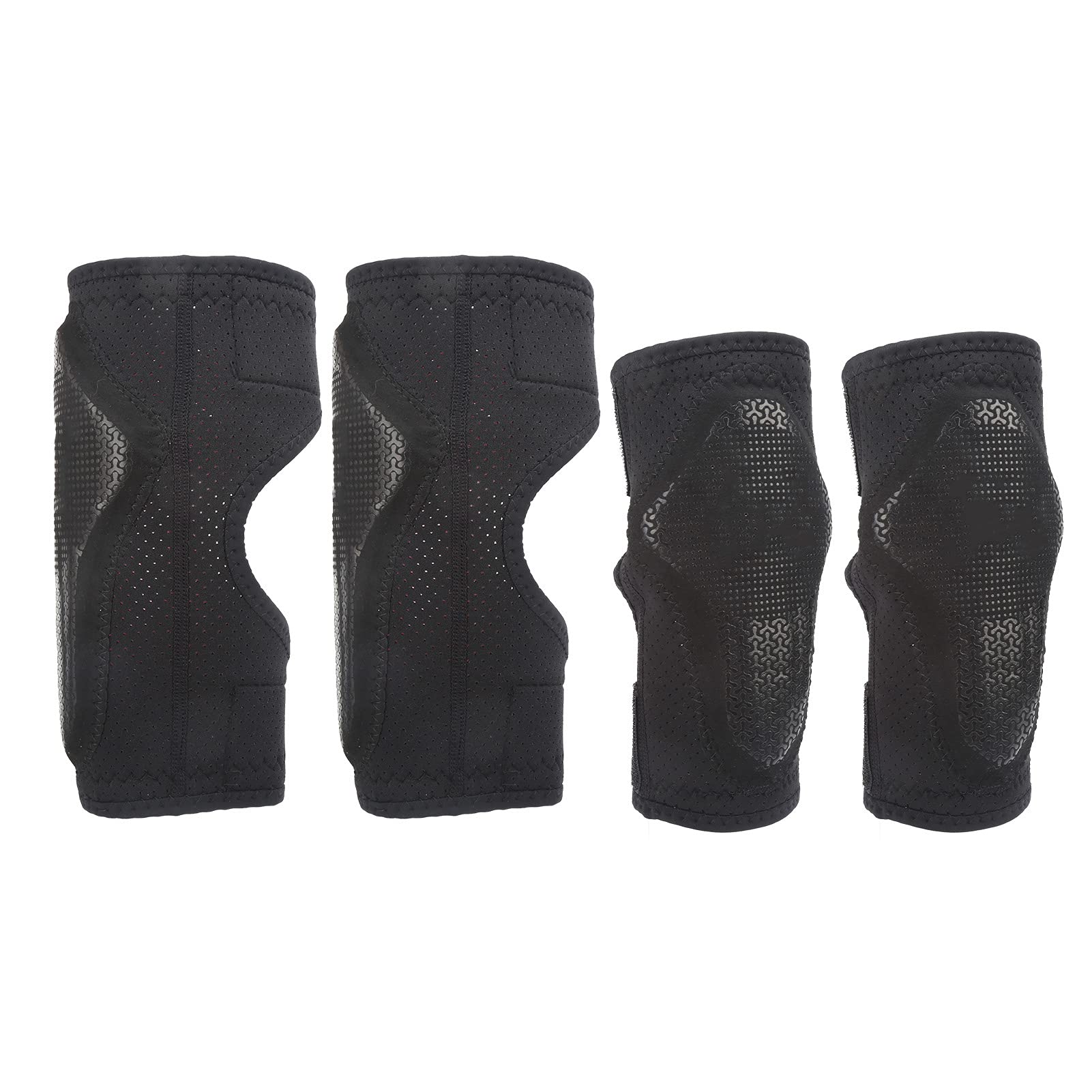 Children Shockdes Knee Ellbogenwächter with Breathable Protective Pads for Cycling and Training From Supplies for Boys and Girls, Nylon+EVA Material