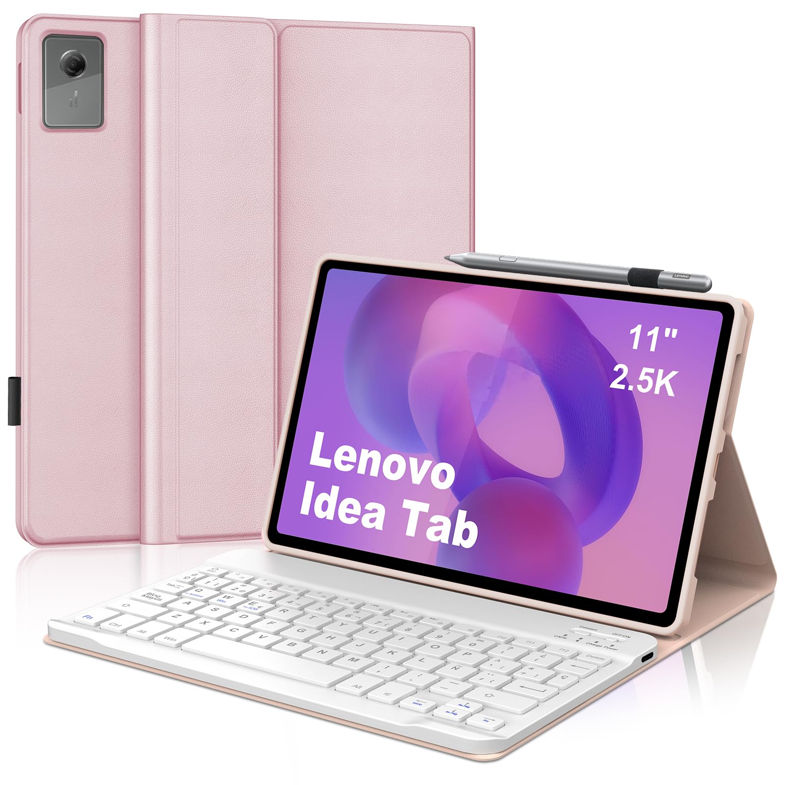 Funda Lenovo Idea Tab 11 2025 con Teclado para Estudiar y Trabajar en Cafeterías 7