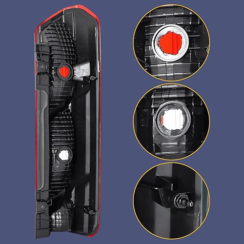 Miniatura 3 de Vomal Luz trasera compatible con Ford Transit T150 250 350 350HD lado izquierdo 15 16 17 17 18 19 2020 tránsito 15-20 2015-2020