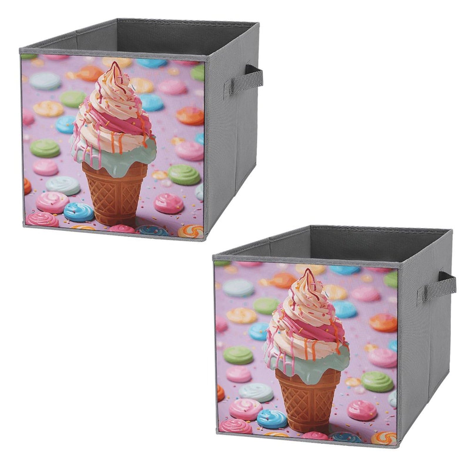 Bacs de rangement empilables et paniers de placard pliables pour linges