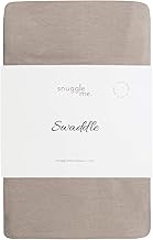 Snuggle Me Emmaillotage en coton bio, doux, extensible, 119,4 x 119,4 cm (bouleau)