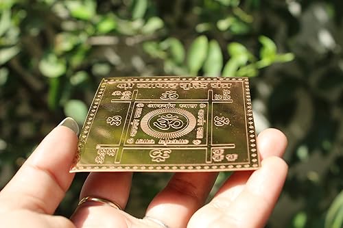 Vista 78 de Jet New Blessed & Energized Potente PITRA DOSHA NIVARAN Yantra Yantra Aproximadamente 3 pulgadas Cobre Yantra Pooja Casa Oficina Altar Salud