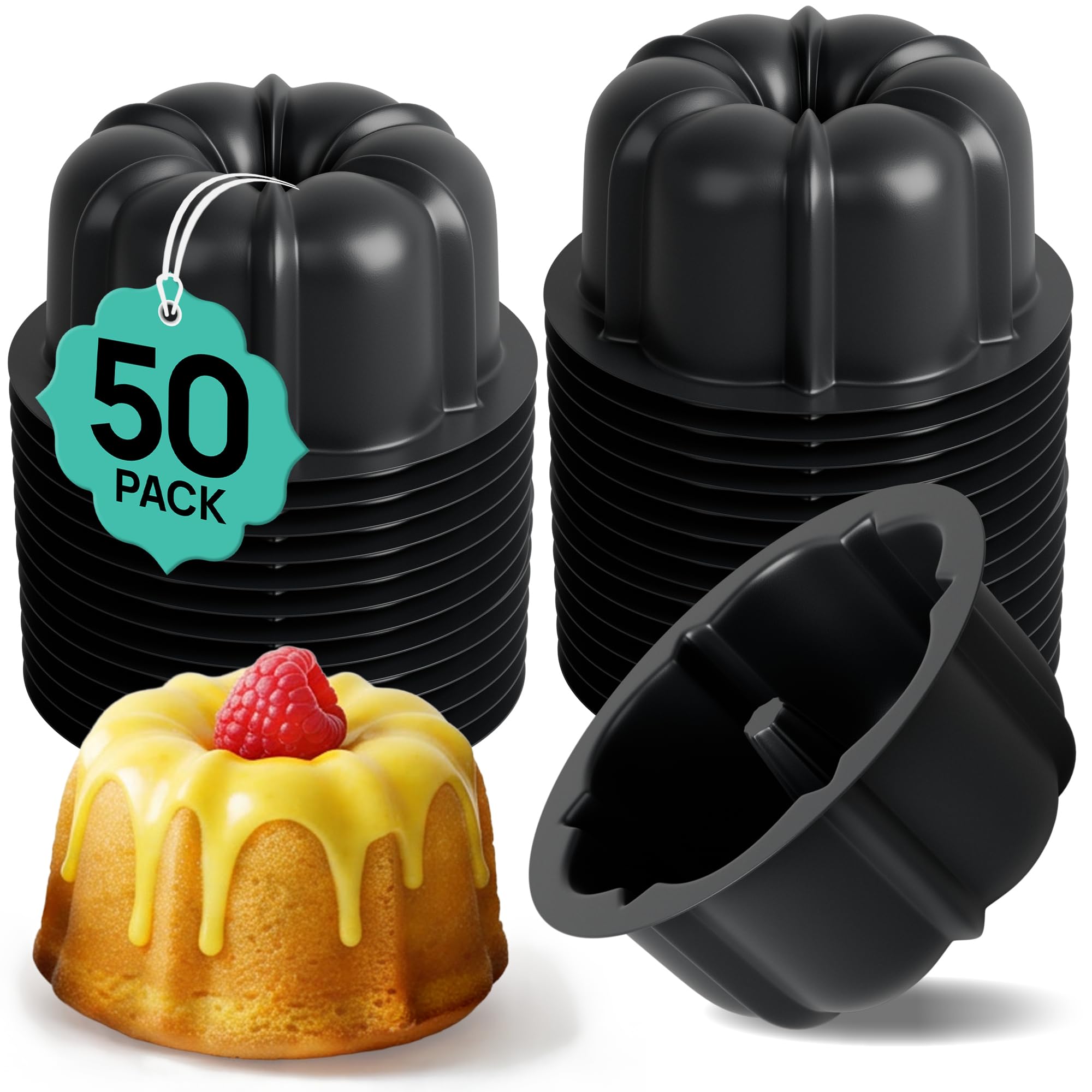 Flan Amazon.com: O'CREME Mini Flan Molds – Nonstick Silicone Baking