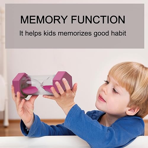 Miniatura 4 de Temporizador de arena, temporizador de arena de reloj de arena, temporizador de cocina digital para cocinar, temporizador de reloj, para juegos,