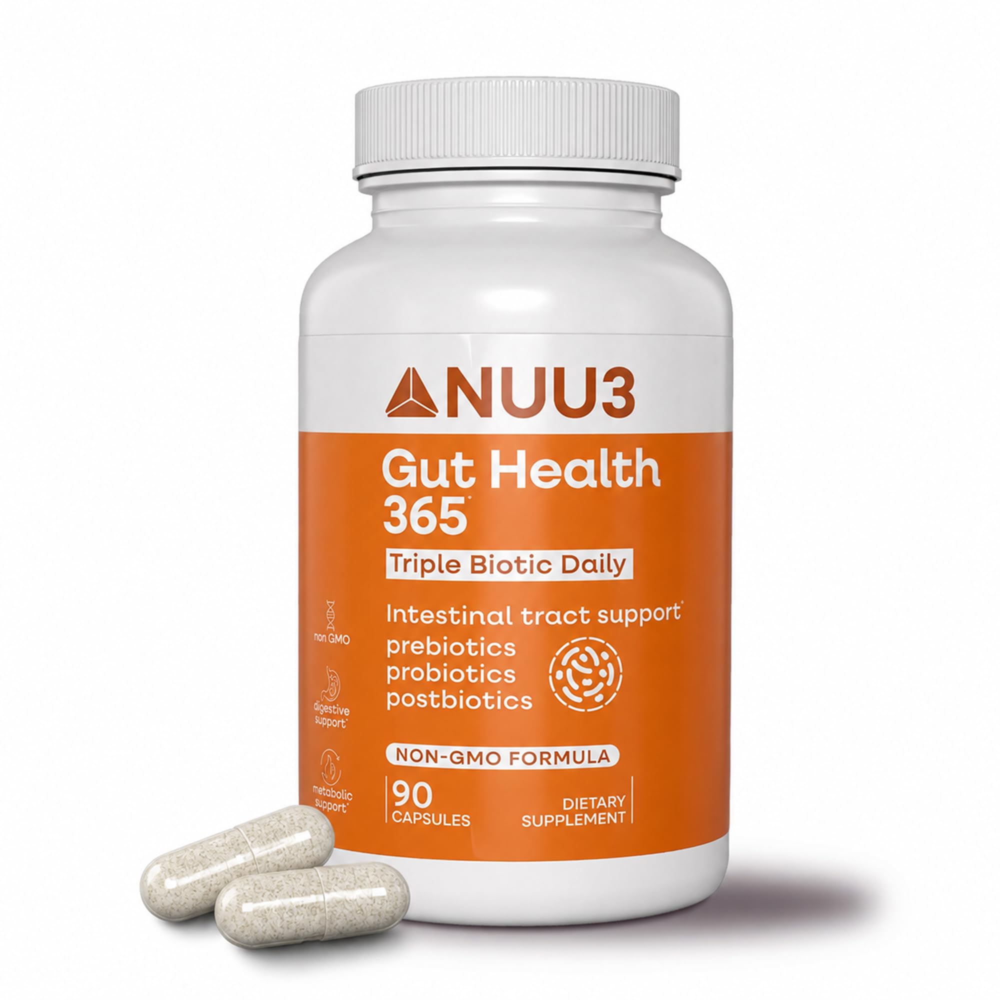 健康・医学 Cokumico Amazon.com: NUU3 Gut Health 365 - Enzimas digestivas y suplemento