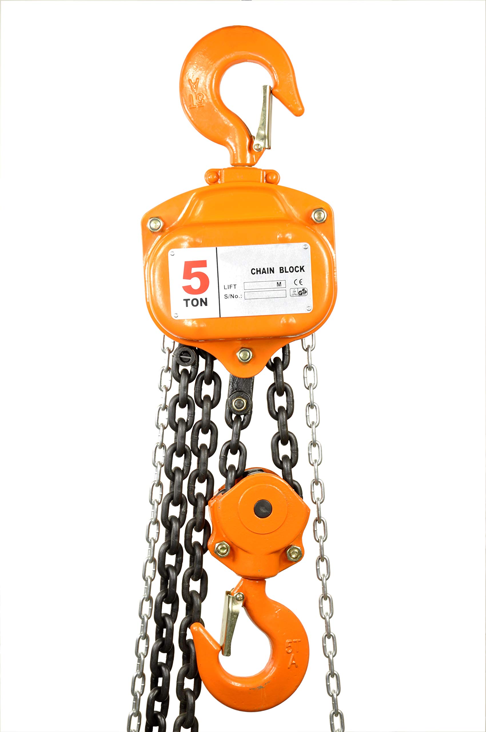 5000kg Kettenzug 3 m Hubhöhe Ratschenzug Hebezug Hebelzug Handkettenzug Kranzug 5000 kg Kran Kette Hebel 5 t