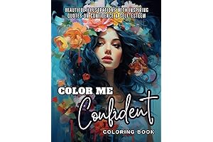 Color Me Confident: Relaxing Coloring Book for Adults to Boost Confidence and Self-Esteem