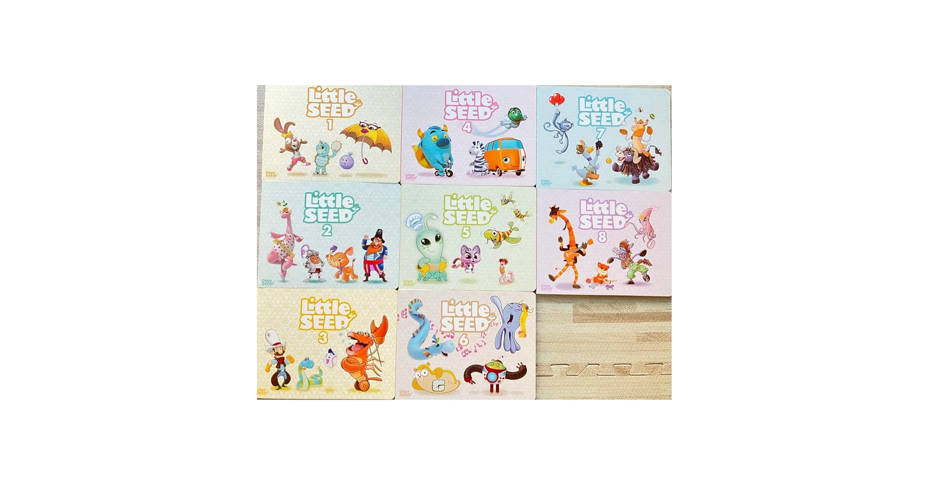 値下げ中GrapeSEED LittleSEED CD DVDセット　8枚　8冊 値下げ中GrapeSEED LittleSEED CD DVDセット 8枚 8冊 LittleSEED