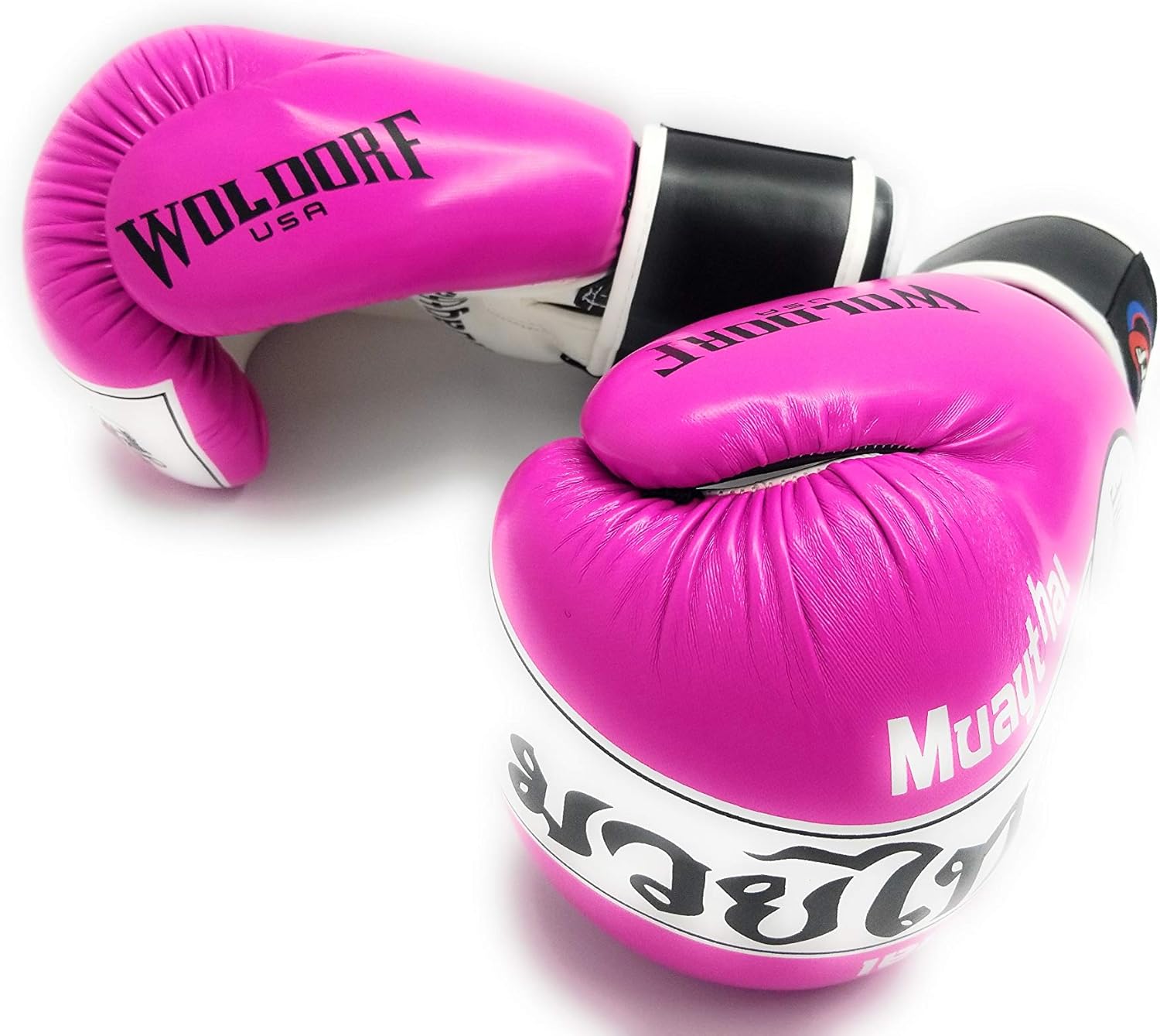Pro Boxing Training Sparring Gloves with Punching Holes Grappling, Kickboxing Muay Thai Pink Muay Thai Training Gloves, Heavy Bag Speed Punching Gloves.