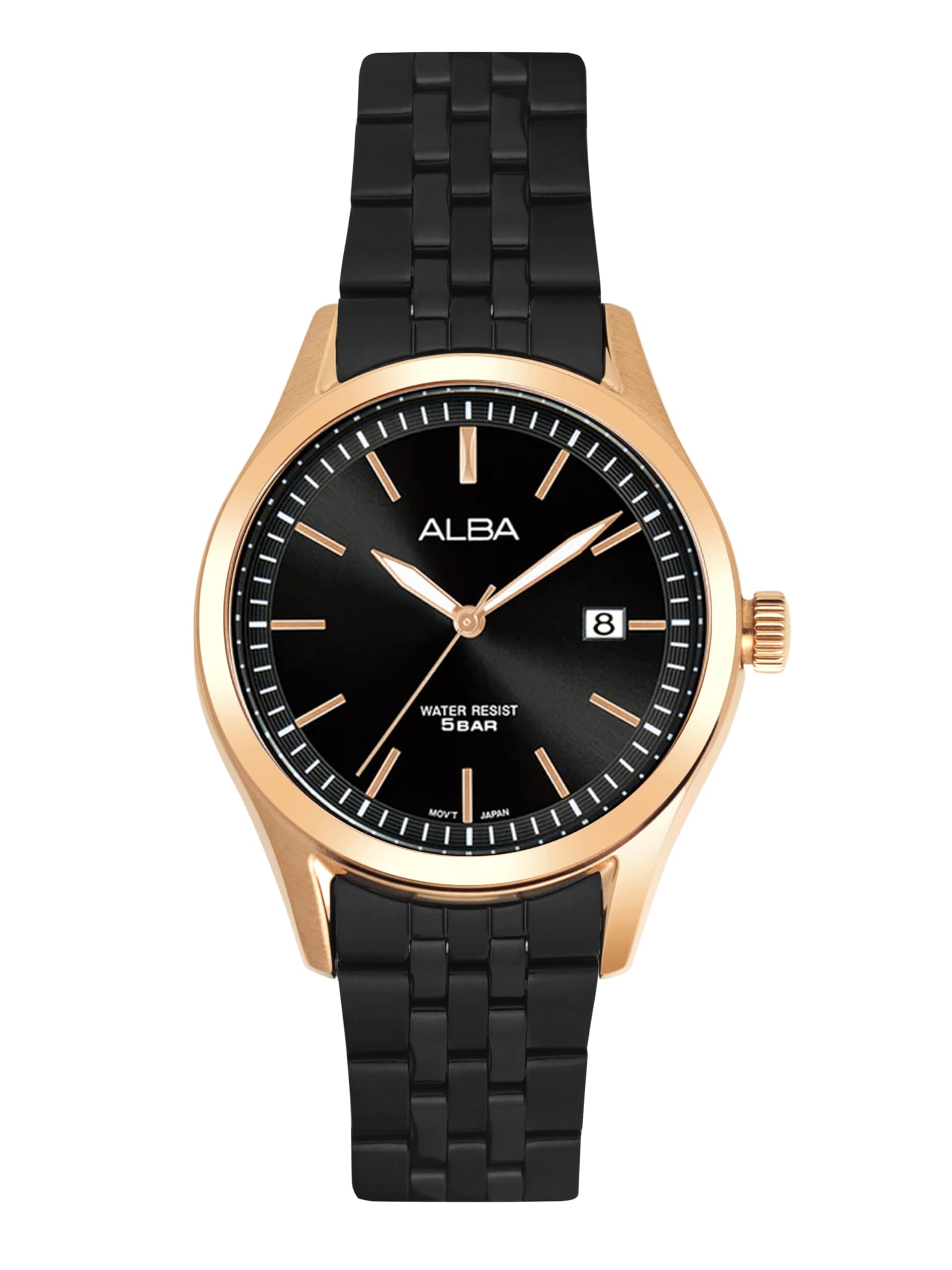 Alba Stainless Steel Men Analog Wristwatch As9S04X1, Black Dial, Black Band (B0CD828K9X) Amazon Price History, Amazon Price Tracker