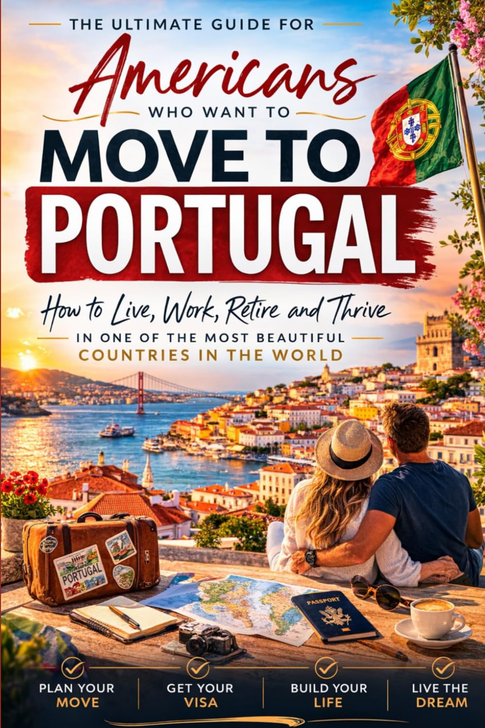 Portugal Relocation Guide for Americans: A Step-by-Step Guide to Visas, Residency, Housing, Healthcare, and Everyday Life in Portugal