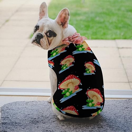 Miniatura 6 de Ropa para perro con sapo, disfraz de gato, chaleco para mascotas pequeñas y medianas, S