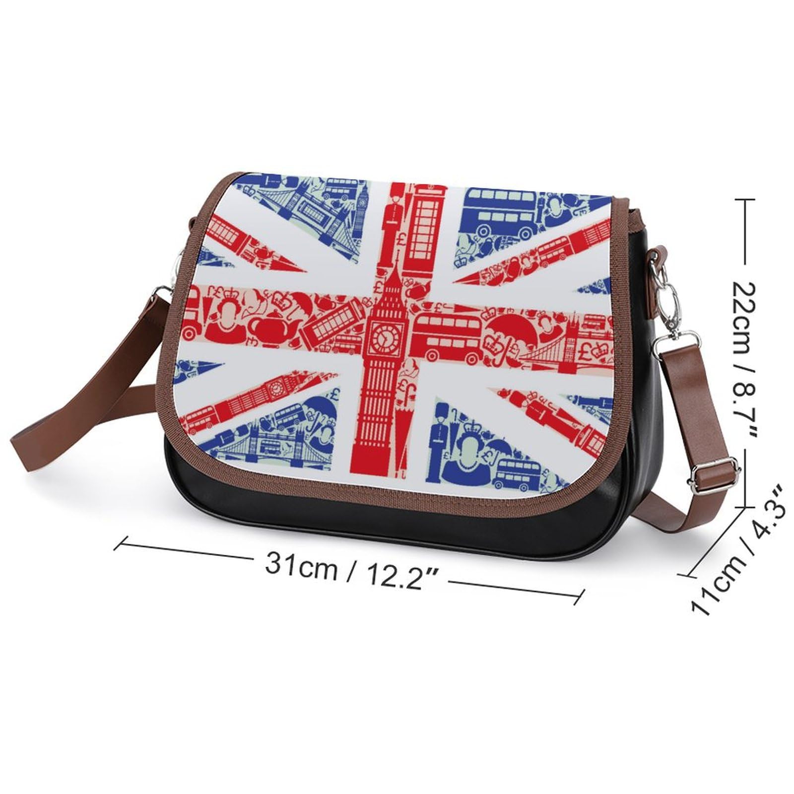 Amazon.co.jp: イギリス ユニオン ジャック 国旗柄 ショルダーバッグ