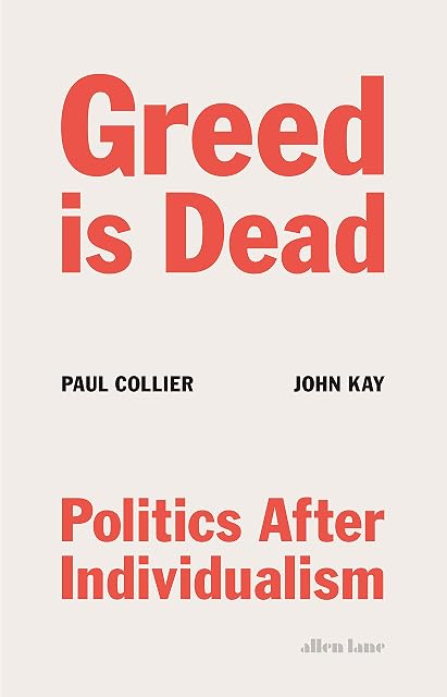 Portada de Greed is dead