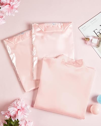 Miniatura 6 de Patelai Batas de dama de honor para mujer, kimono de satén de seda, bata corta a granel para fiesta nupcial, ropa de dormir de boda