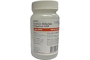 Saline Solution for Irrigation, 5ml unit dose, 100 per box