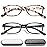 EYEURL Reading Glasses Womens Blue Light Blocking - 2 Pack Lightweight Computer Readers +1.5 Glare Blocking Ladies Eyeglass