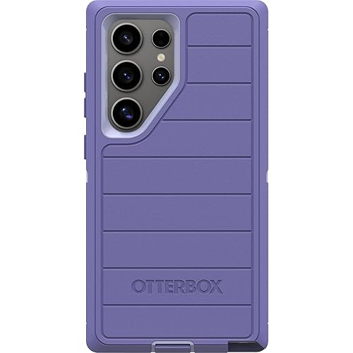 OtterBox Samsung Galaxy S24 Ultra (Only) - Defender Series Case - Mountain Majesty (Purple) - Case Only - Screenless - Rugged & Durable - with Port Protection - Microbial Defense Protection