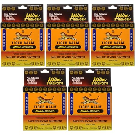 Amazon.com: Tiger Balm Sport Rub Pain Relieving Ointment, Ultra