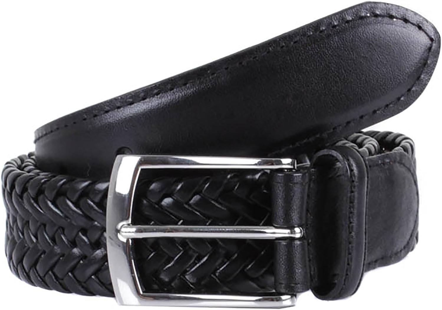 plaited leather belts
