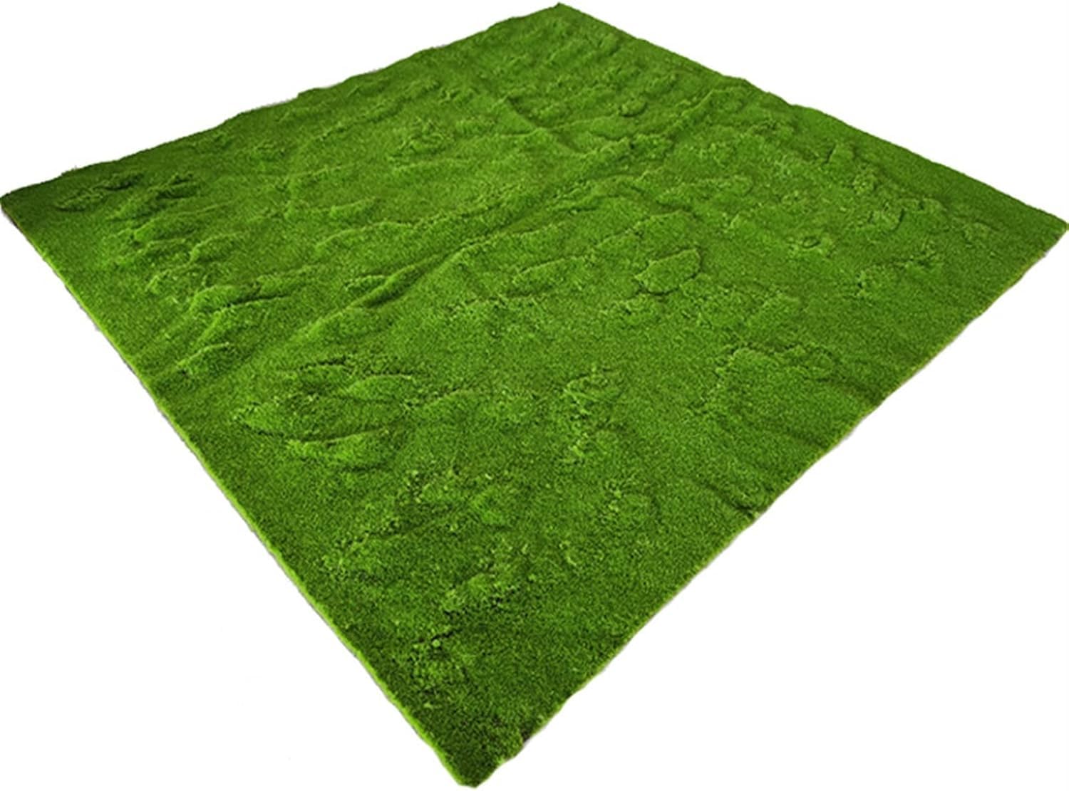 Tapis de mousse pour plantes d'intérieur, tapis de pelouse artificielle pour salon et balcon