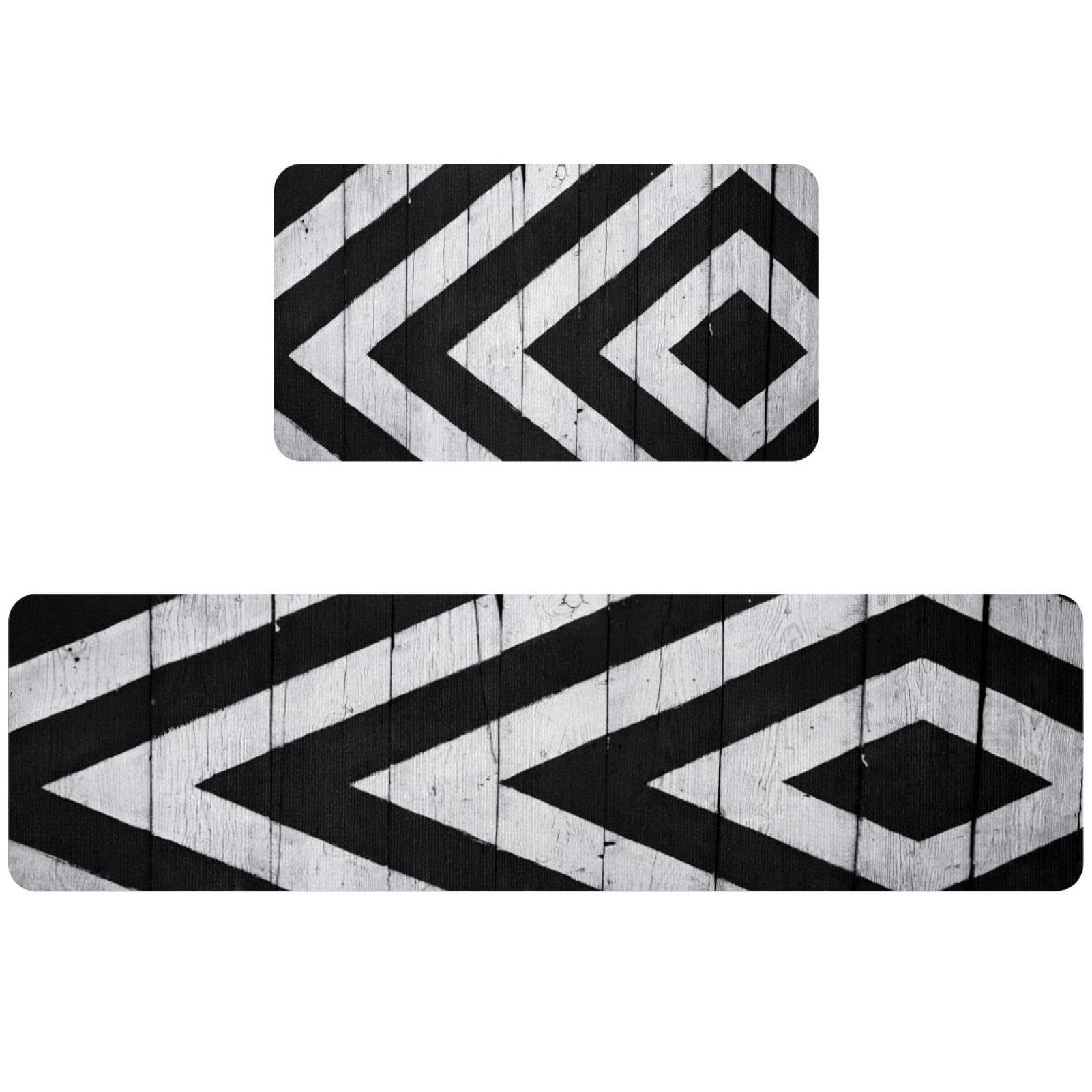 Tapis de cuisine antidérapant lot de 2 lavable pour protéger vos sols sales