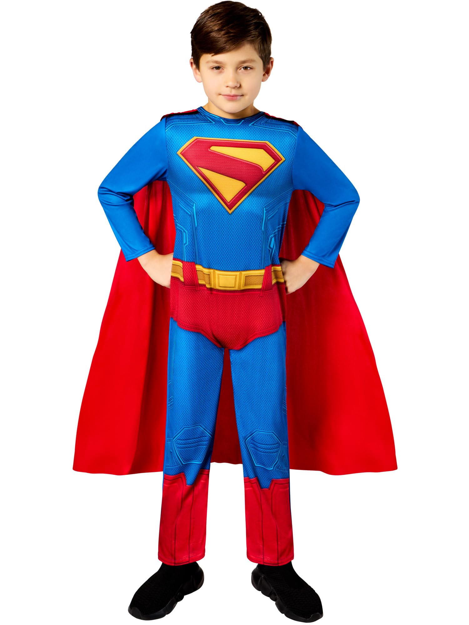 Rubies R1002493T78 Déguisement Superman pour Enfant Fancy Dress, Multicolored, 7-8 Years