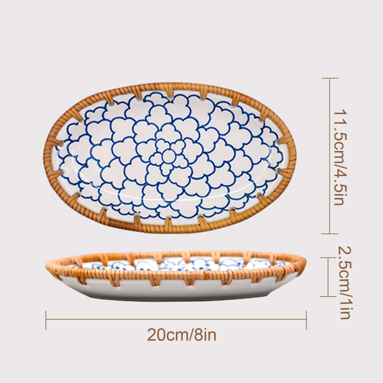 Assiettes, Assiettes à dîner divisées, assiette de contrôle du régime(A)