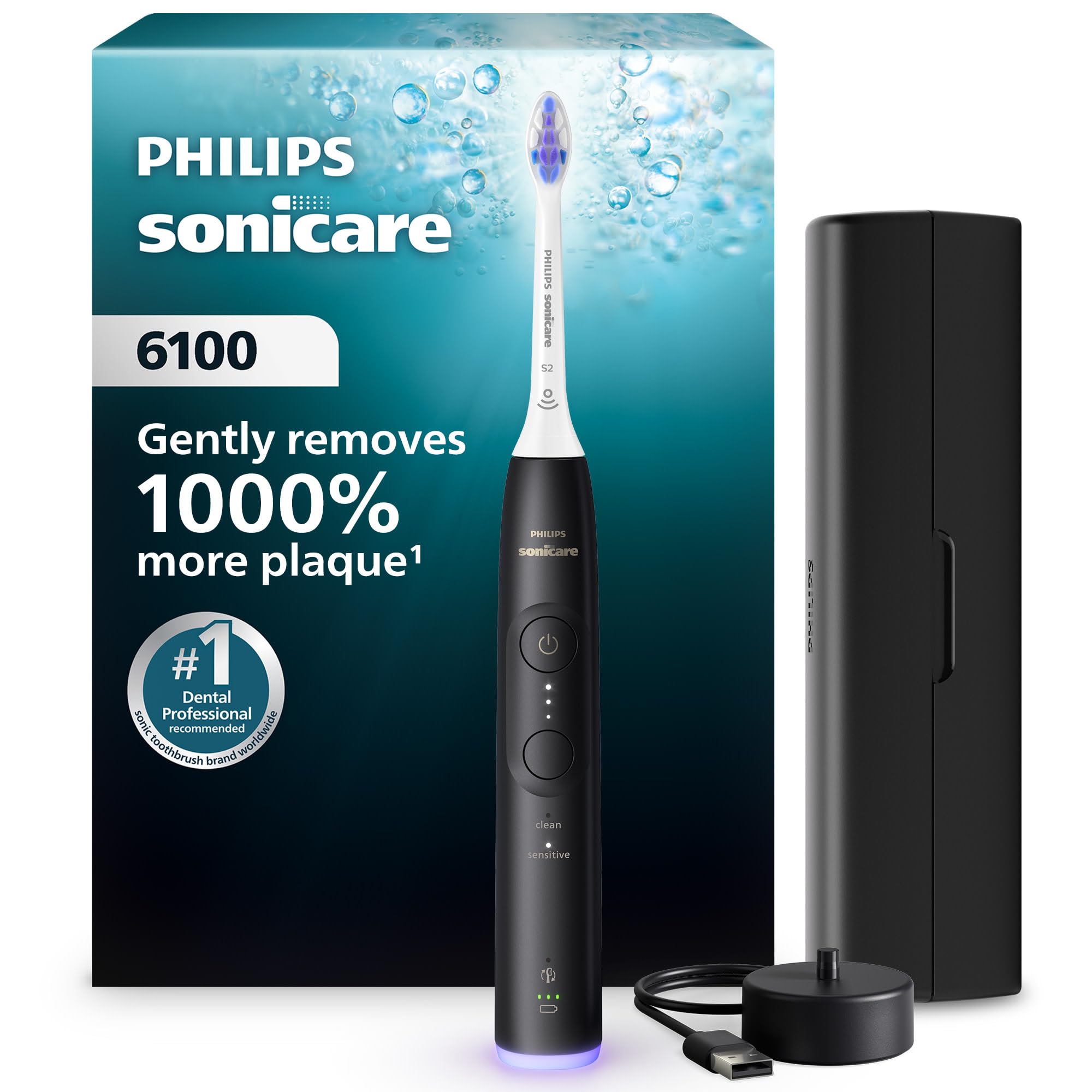 Philips Sonicare 6100 Series Electric Toothbrush sold price at auction in Canada