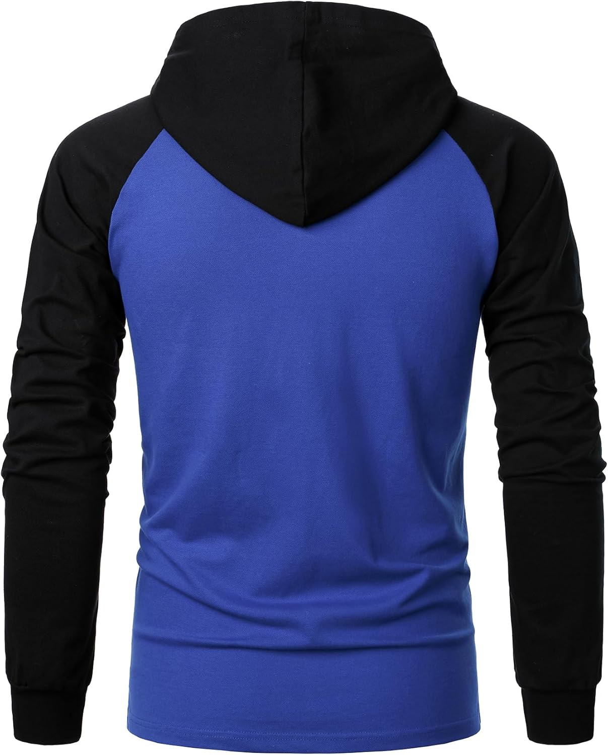 Men Long Sleeve Athletic Hoodie for Men Lightweight Cotton Casual Sport Pullover Hooded Sweatshirt T-shirt - Image 3