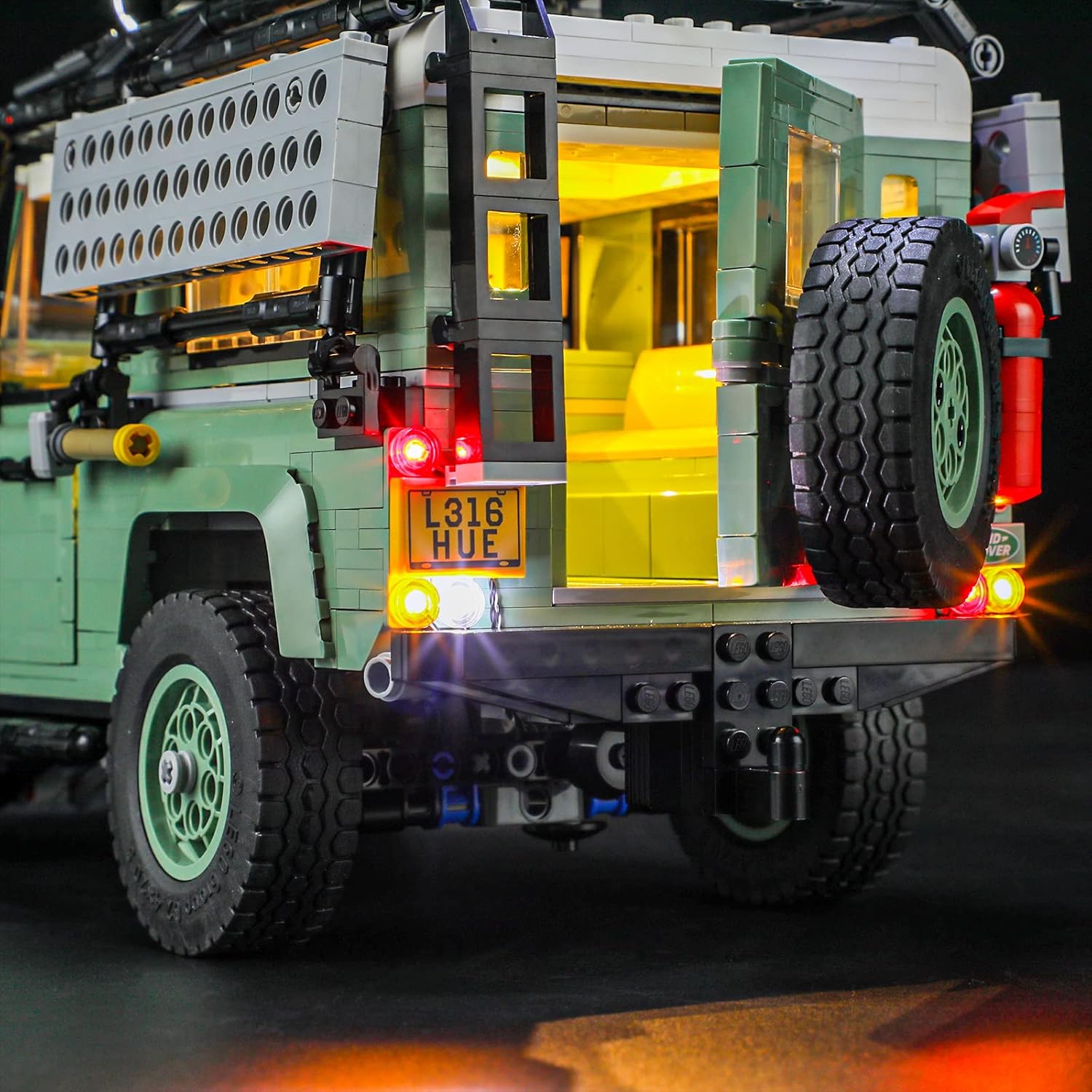 BRIKSMAX Led Lighting Kit for LEGO-10317 Land Rover Classic Defender 90 - Compatible with Lego Icons Building Blocks Model- Not Include Lego Set
