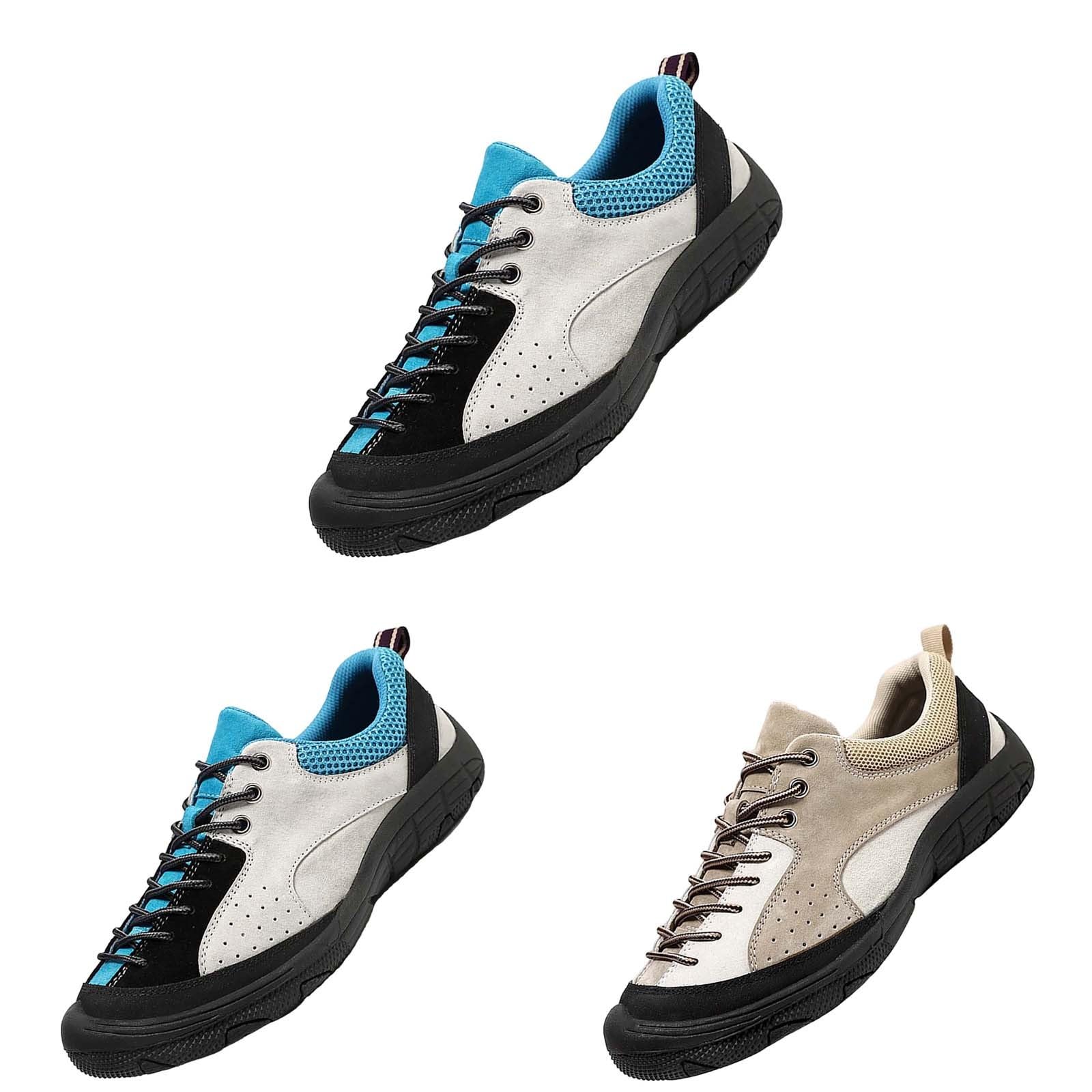 Trekkingschuhe Herren Leicht Sportschuhe Rutschfest Wanderschuhe Dämpfung