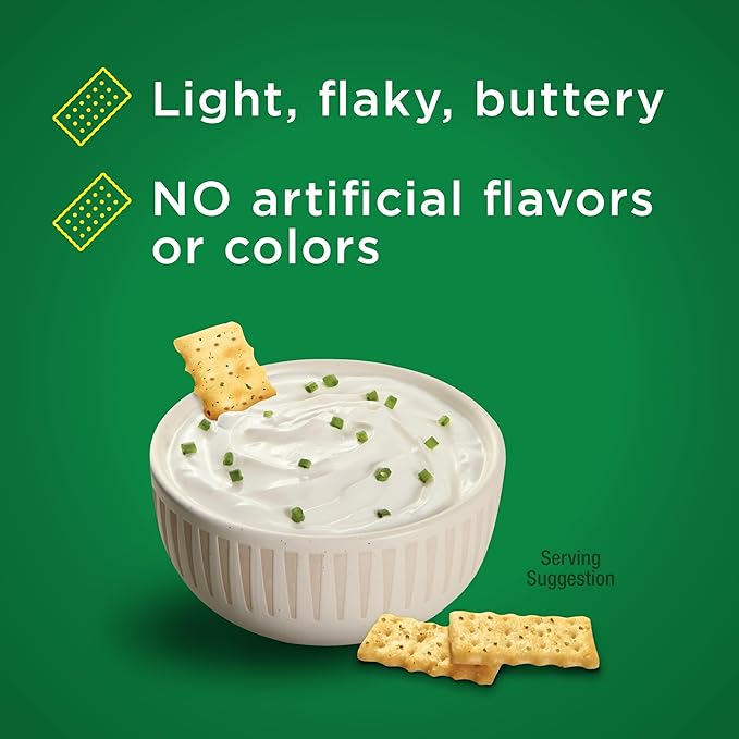 Club Minis Crackers, Snack Crackers, Sabor Parmesan Garlic, Caja 11 oz miniatura 4