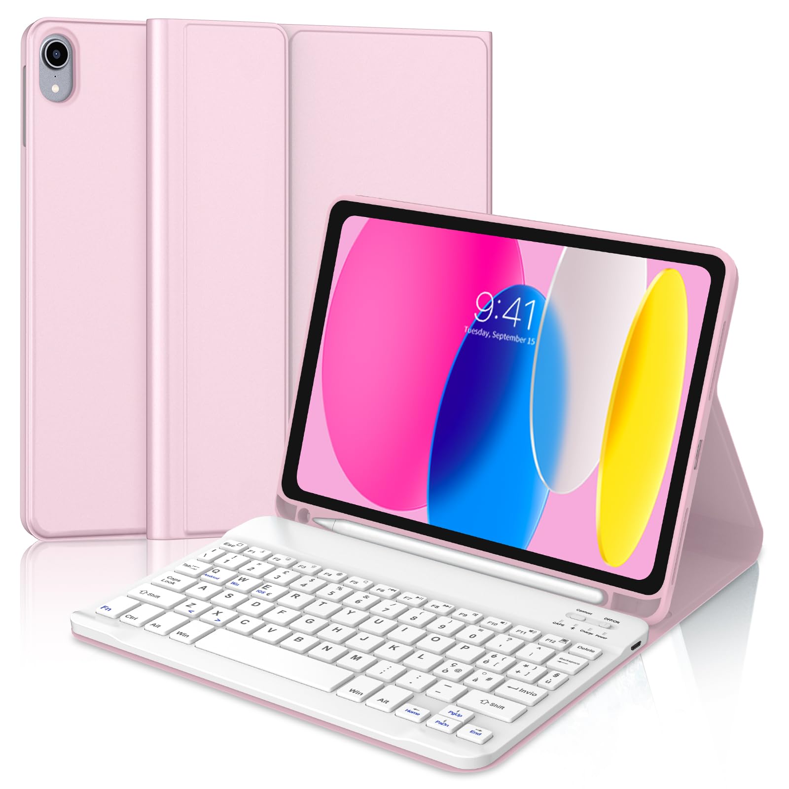 FOGARI Toetsenbord voor iPad A16 11 inch 2025/iPad 10e generatie (2022 FOGARI Toetsenbord voor iPad A16 11 inch 2025/iPad 10e generatie (2022