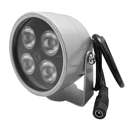 JCHENG SECURITY JC 4pcs High Power LED IR Array Illuminator IR Lamp Wide Angle for Night Vision CCTV and IP Camera