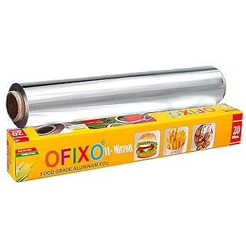 OFIXO 20 Meter Food WRAP Multipurpose Aluminium foil Wrapping Paper
