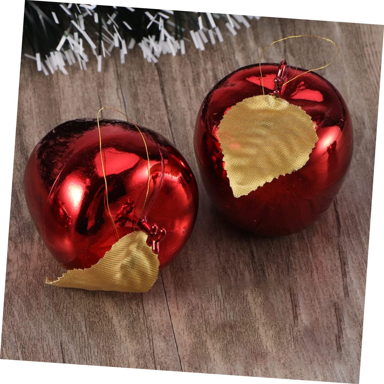 PRETYZOOM 60pcs Christmas Tree Ornaments Cloth Hanging Decoration for Holiday Home Decor Festive Xmas Tree Pendants for Parties and Seasonal Displays