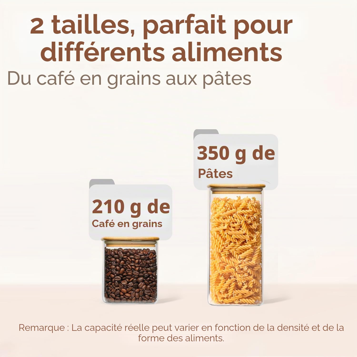 ComSaf Bocal en Verre Avec Couvercle, Pot en Verre Avec Couvercle, 600-1000 ml, Lot de 12 Pièces, Convient Pour Noix de Cajou, Gros Sel, Amandes