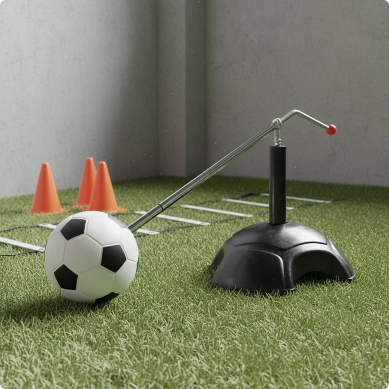 kowaku Tocco Palla Calcio Elevata Frequenza di Contatto Strumento Allenamento Calcio Coordinazione Elastico Attrezzatura Sportiva per Campo Sportivo