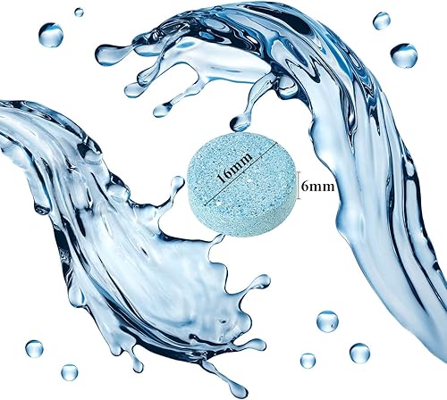 Miniatura 3 de Boao 100 tabletas para limpiaparabrisas de automóvil, pastillas de líquido de limpieza, limpiador concentrado de vidrio, líquido limpiaparabrisas