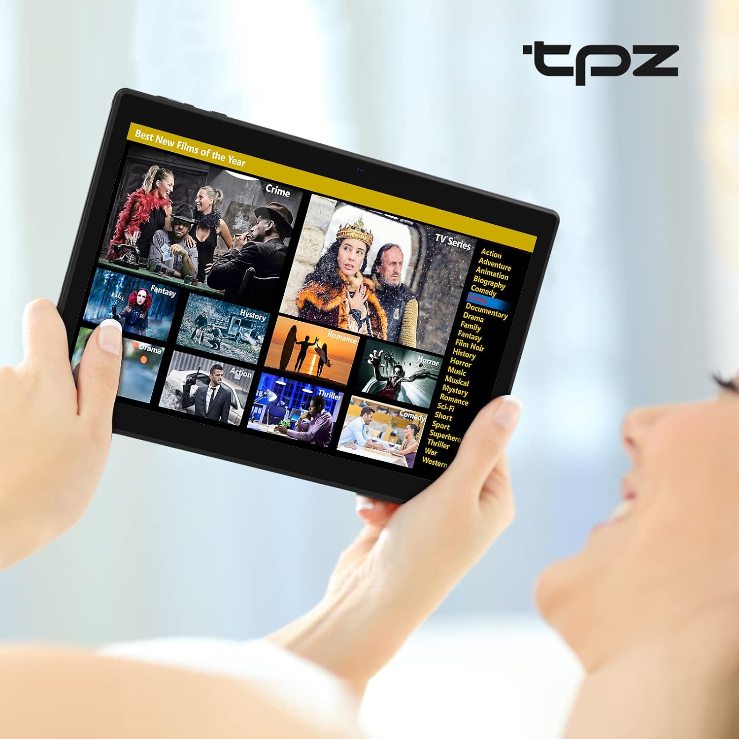 Custodia Per Tablet TPZ T10A-4 10,36 Pollici – Silicone Morbido Con Supporto Regolabile – Nero