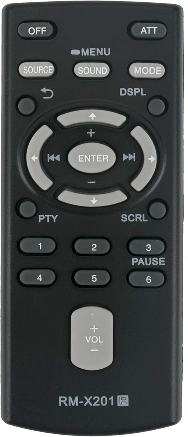 New RMX201 Replaced Remote Fit for Sony Car Stereo FM/AM