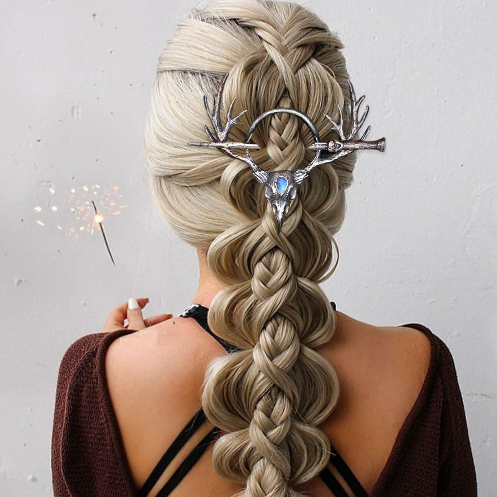 Amazon.com : Retro Celtic Hair Slide Hairpins Viking Celtic  display picture 2