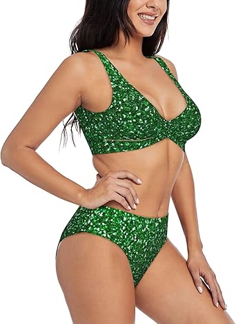 水着・ラッシュガード KnuthMarf flower paint swimwear bikini