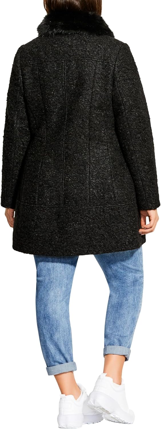City Chic Women's Coat-Sweet Dreams - Image 2