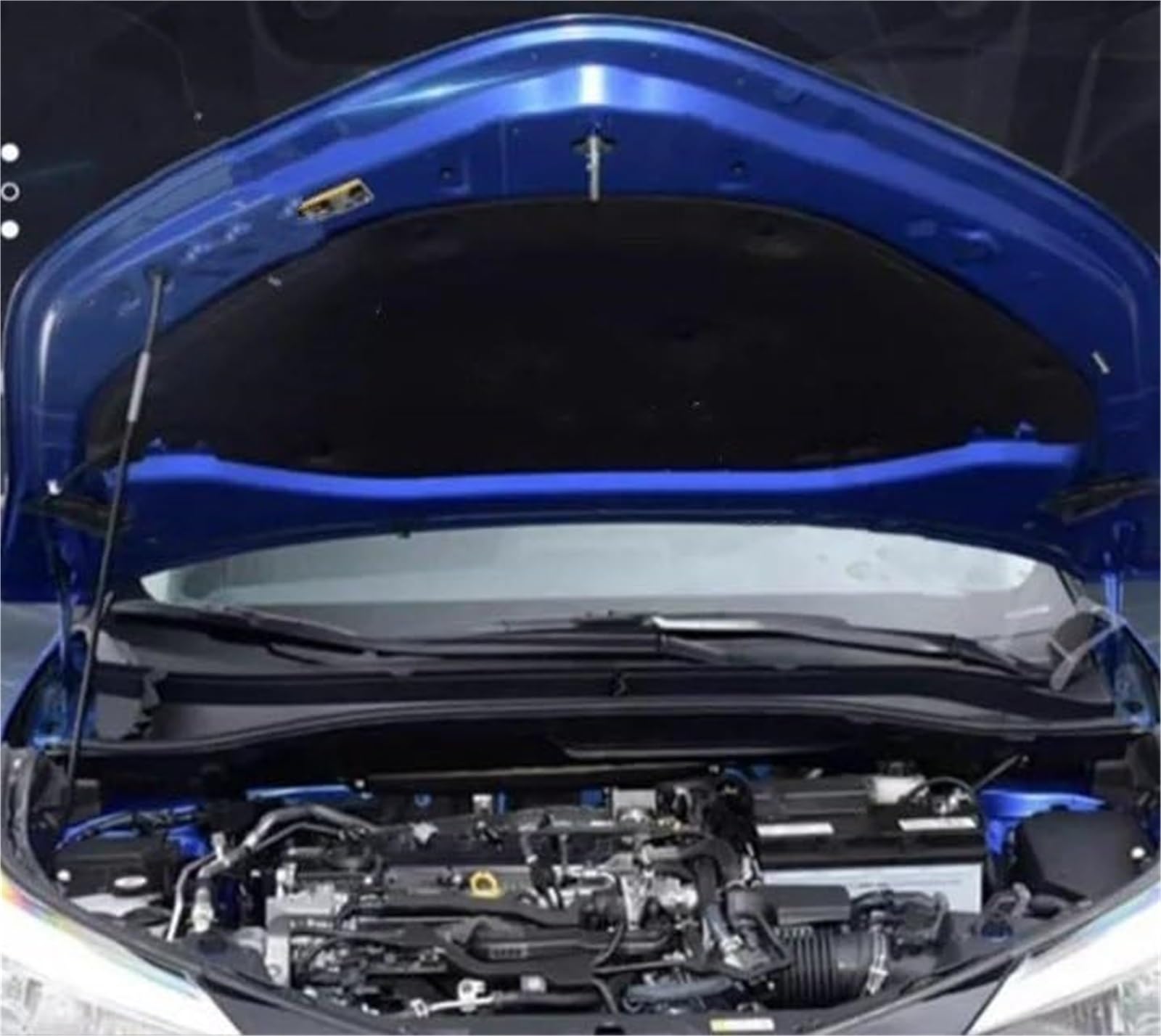dla Toyoty, dla C-hr 2018 2019 2020 2021 2022 Maska silnika | samochodu Dźwięk Izolacja cieplna Podkładka bawełniana Mata dźwiękochłonna Pokrywa piankowa