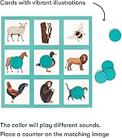 Vista 4 de Relish Animal Bingo Game - Productos para el Alzheimer y actividades de demencia, juegos de demencia y regalos para personas mayores y ancianos
