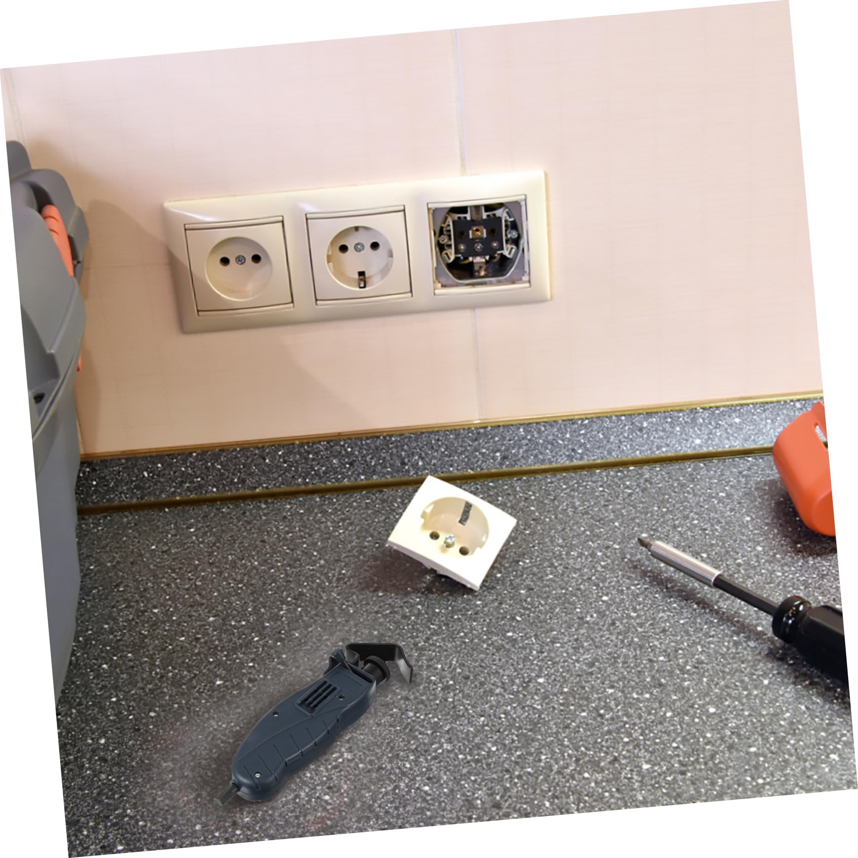 Pinza Per Utensili Multiuso Pinza Pratica Per Riparazioni Elettriche Impugnatura Comoda Materiali Ecosostenibili Leggera e Portatile Per Uso Quotidiano
