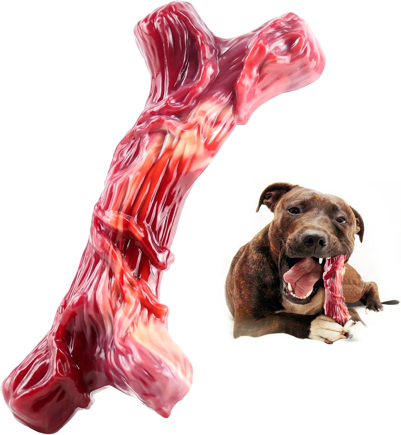 Dog Toys for Aggresive Chewers-Dog Chew Toy/Large Dog Toys/Tough Dog Toys/Heavy Duty Dog Toys/Durable Dog Toys for Large/Medium Dogs/Super Chewer Dog Toys to Keep Them Busy (Blue) : Pet Supplies